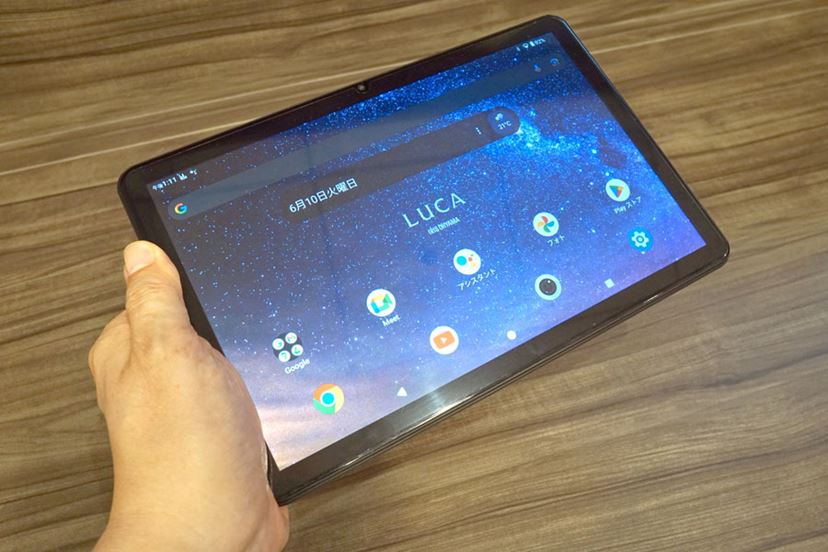 アイリスオーヤマの1.5万円タブレット「LUCA TE10D2M64-V1B」レビュー