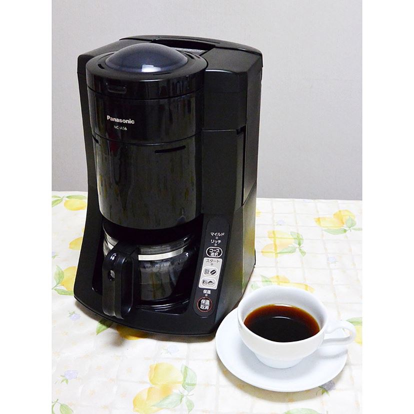 ミルからドリップまで全自動！ “味変”もできるパナソニックのコーヒー