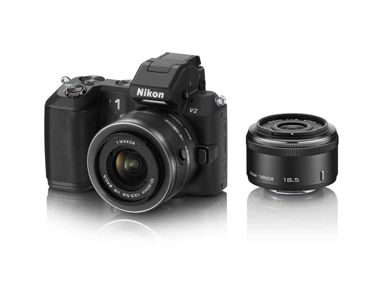 ニコン Nikon 1 V1 ダブルズームキット [ブラック] 価格比較 - 価格.com