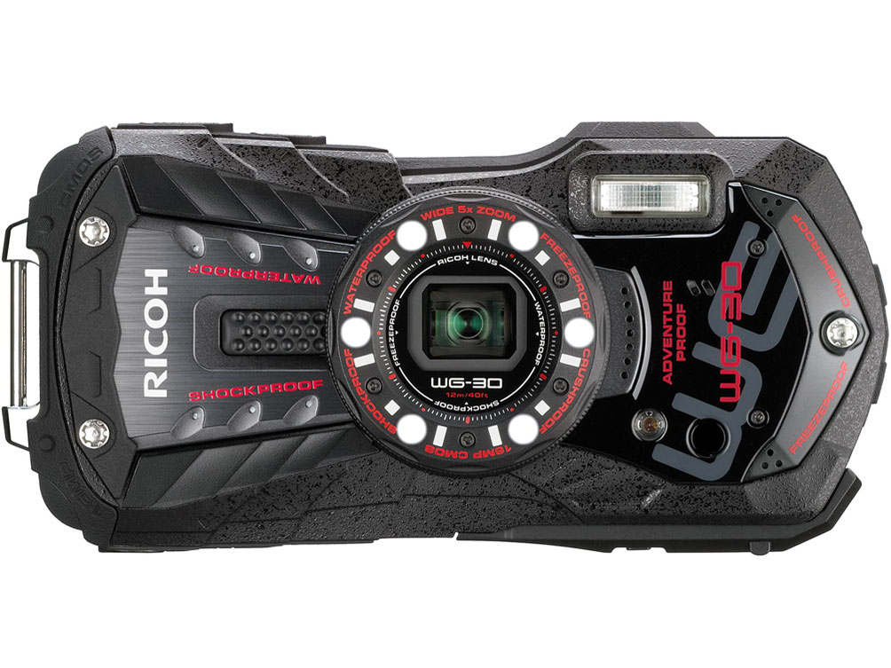 リコー RICOH WG-20 レッド コンパクトデジタルカメラ 防水 リコー