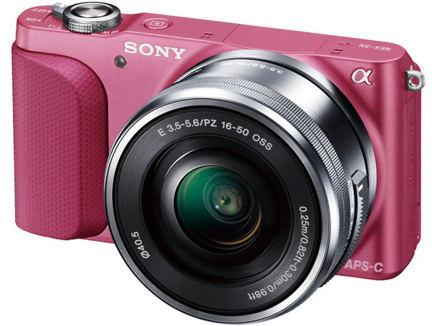 SONY α NEX-3NL パワーズームレンズキット [ピンク] 価格比較 - 価格.com