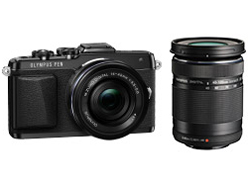 オリンパス OLYMPUS PEN Lite E-PL7 EZダブルズームキット [シルバー