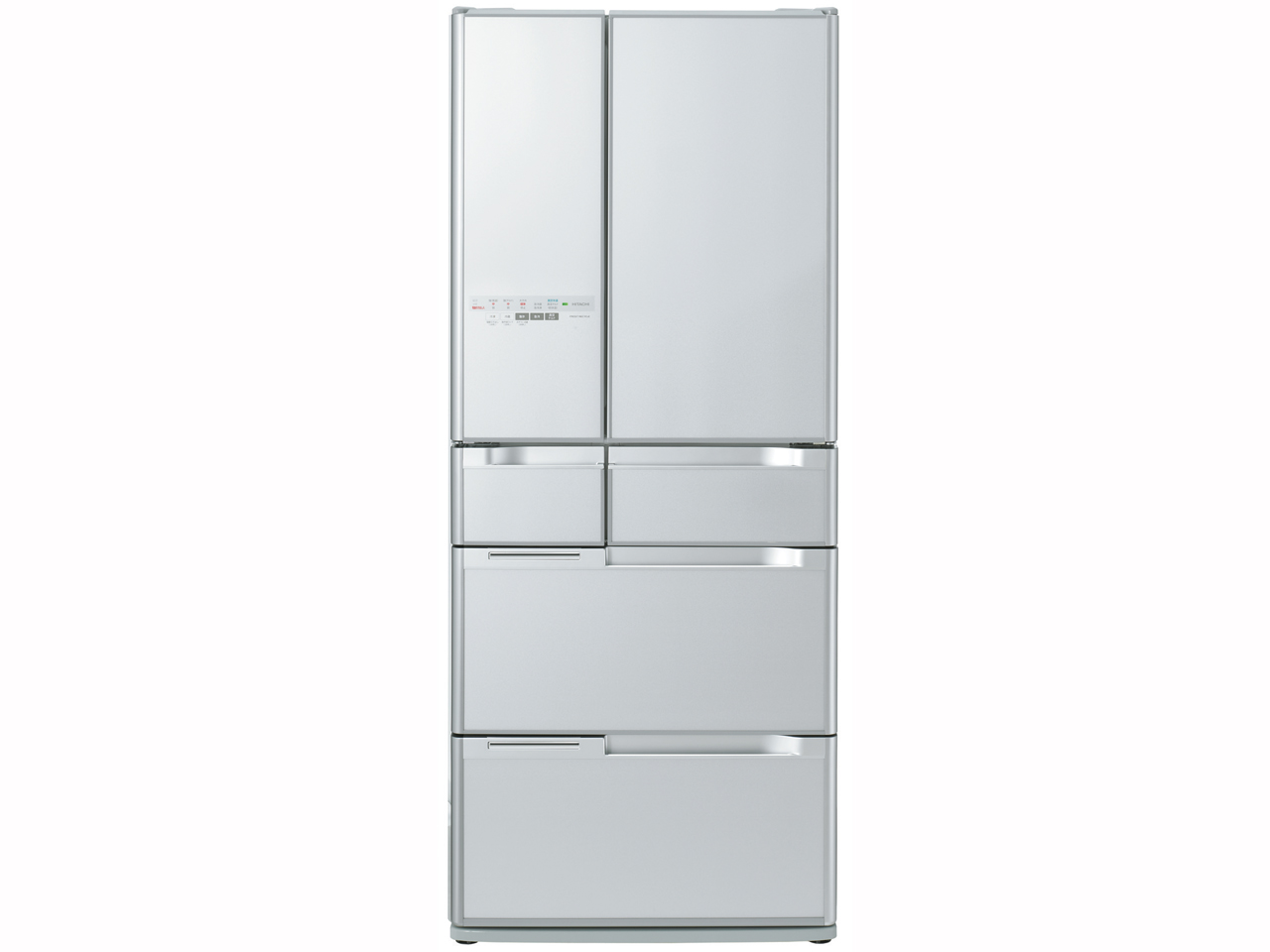 日立 フロストリサイクル冷却 真空チルドW R-A6200(XT) [クリスタル