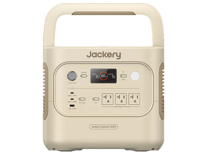 Jackery Japan Jackery ポータブル電源 2000 New JE-2000D-SG [サンド