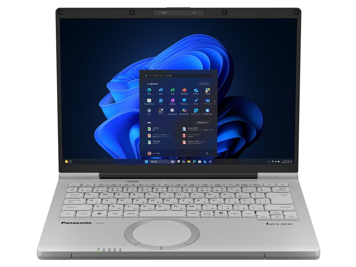 画面サイズ:14型(インチ)～15型(インチ) パナソニック Let's note
