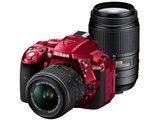 D5300 ダブルズームキット [レッド]の製品画像 - 価格.com