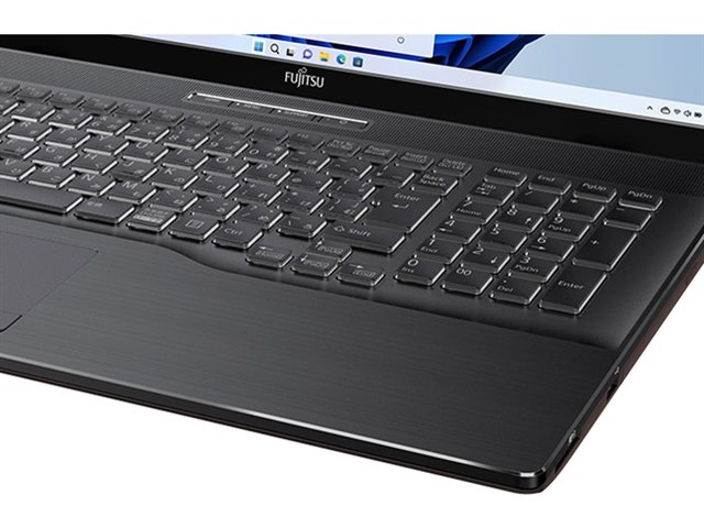 FMV LIFEBOOK NH77/H1 FMVN77H1B [ブライトブラック]の製品画像 - 価格.com