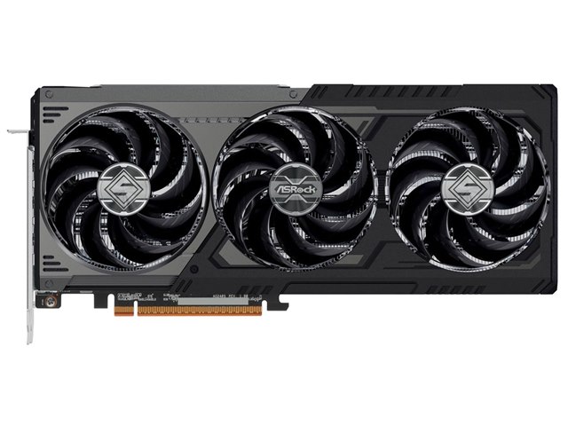 Radeon RX 9070 XT Steel Legend Dark 16GB [PCIExp 16GB]の製品画像