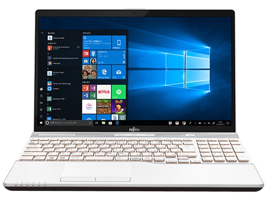 FMV LIFEBOOK AH53/D1 FMVA53D1W [プレミアムホワイト]の製品画像