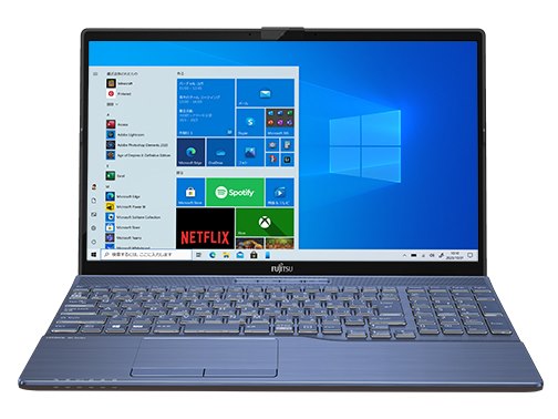 FMV LIFEBOOK AH50/F1 FMVA50F1L [メタリックブルー]の製品画像 - 価格.com