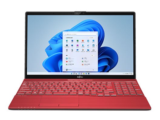 FMV LIFEBOOK AH53/F3 FMVA53F3R [ガーネットレッド]の製品画像 - 価格.com