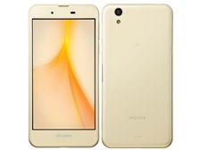 シャープ AQUOS EVER SH-02J docomo [Champagne Gold] 価格比較 - 価格.com