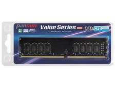 CFD D4U2666PS-8GC19 [DDR4 PC4-21300 8GB] 価格比較 - 価格.com