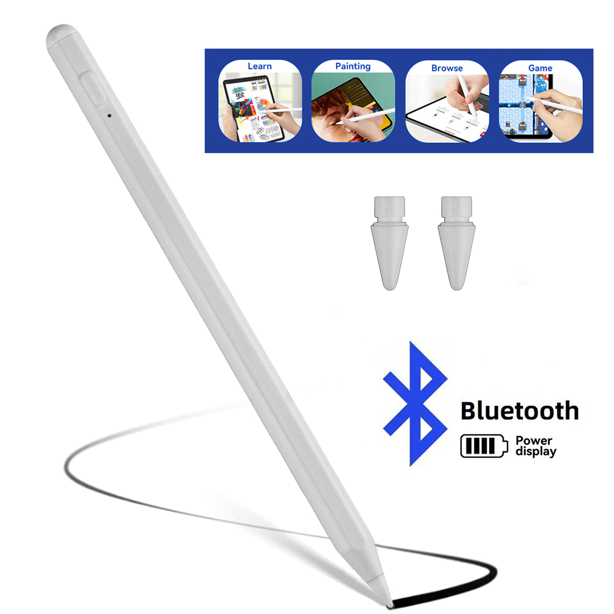 Stylus Pen For Apple Pencil iPad 9/7/8/6 /Mini 6/5/ Pro 11&12.9