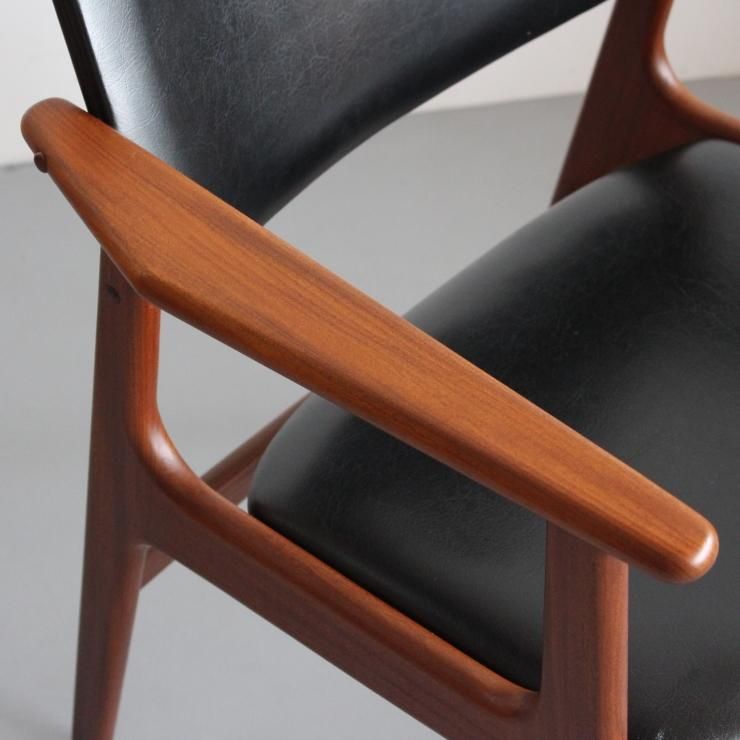 ビンテージ・アームチェア｜アルネ・ボッター｜karf・Blackboard