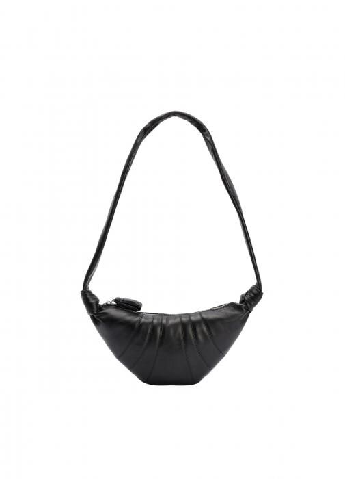 正規取扱店】LEMAIRE SMALL CROISSANT BAG SOFT NAPPA LEATHER BLACK