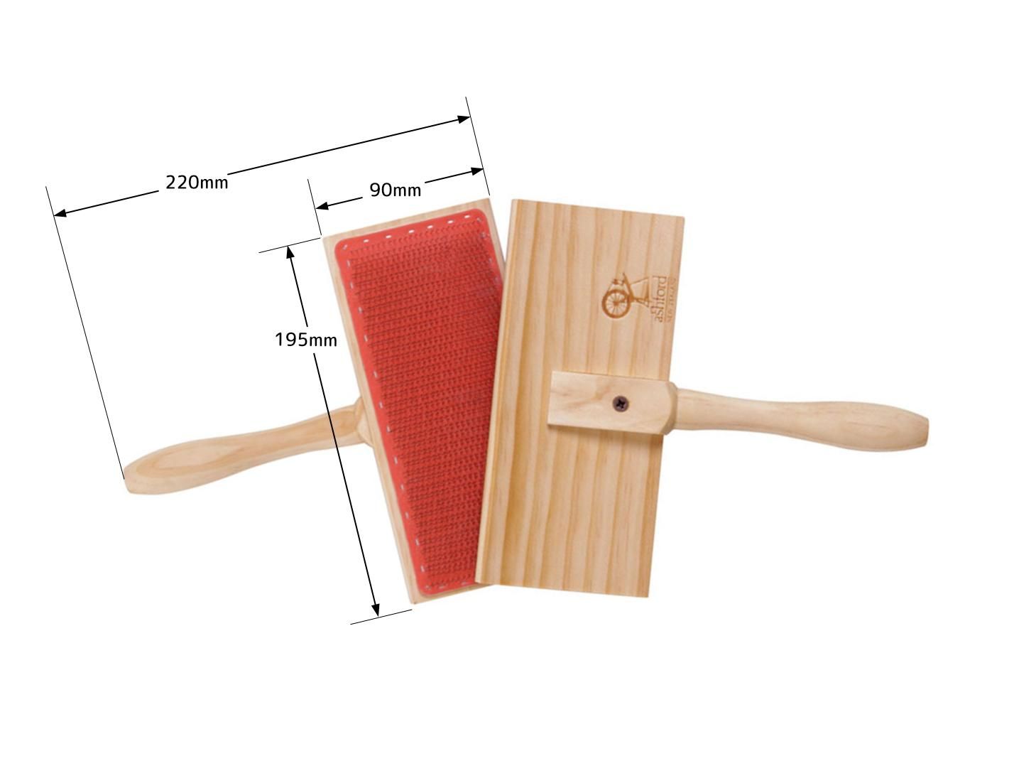 ハンドカーダースモール - 紡ぎ車と世界の原毛アナンダ