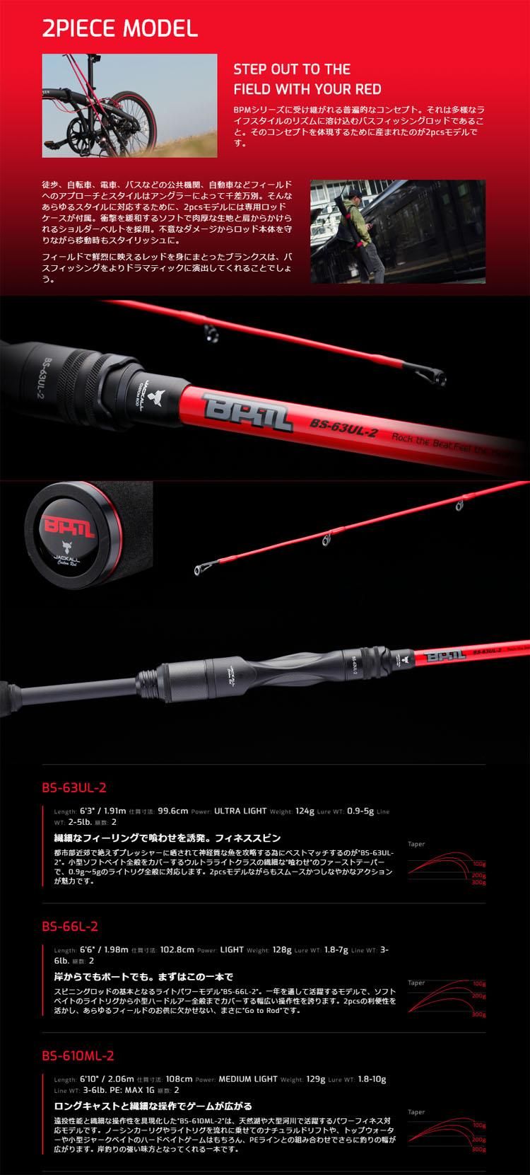 ジャッカル (JACKALL)BPM BS-610ML-2 - WindySide ウィンディーサイド