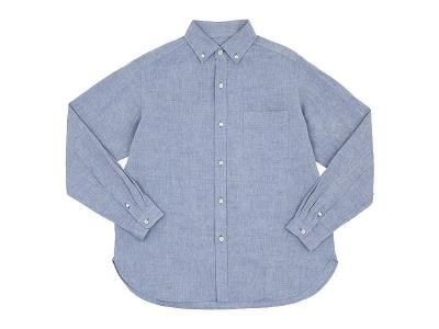 homspun バルキーシーチング ダブルポケットギャザースカート グレー