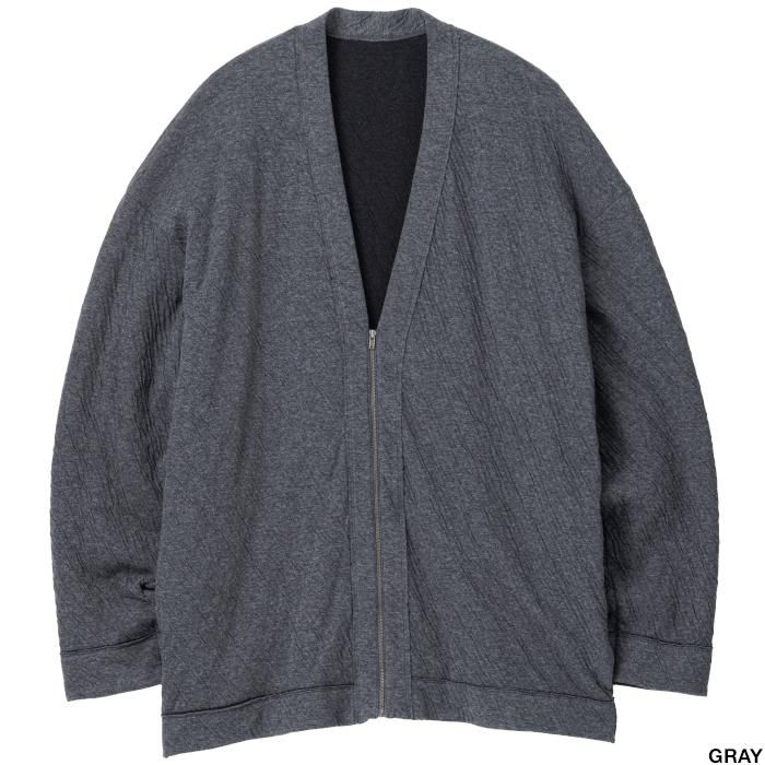 Graphpaper グラフペーパー Double Face Jersey Cardigan GM241-70095