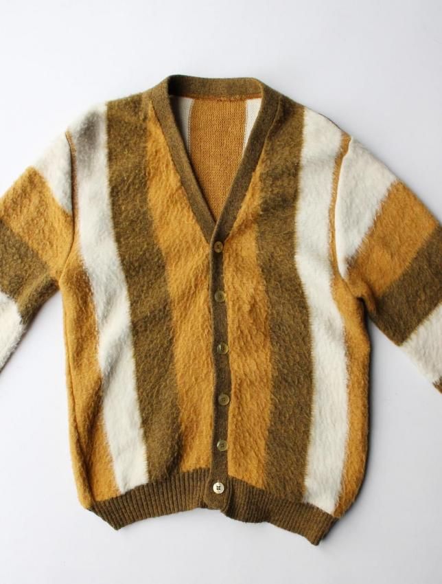 60s モヘアカーディガン | L, XL - MATIN, VINTAGE OUTFITTERS