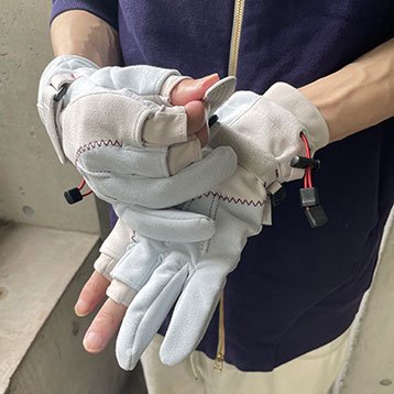 24AW】HATRA(ハトラ) Study_Gloves [Ice]（その他）