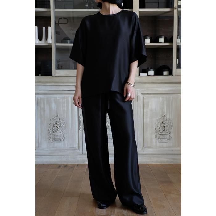 シルクインティメイトショートブラウス - Licavou shopping