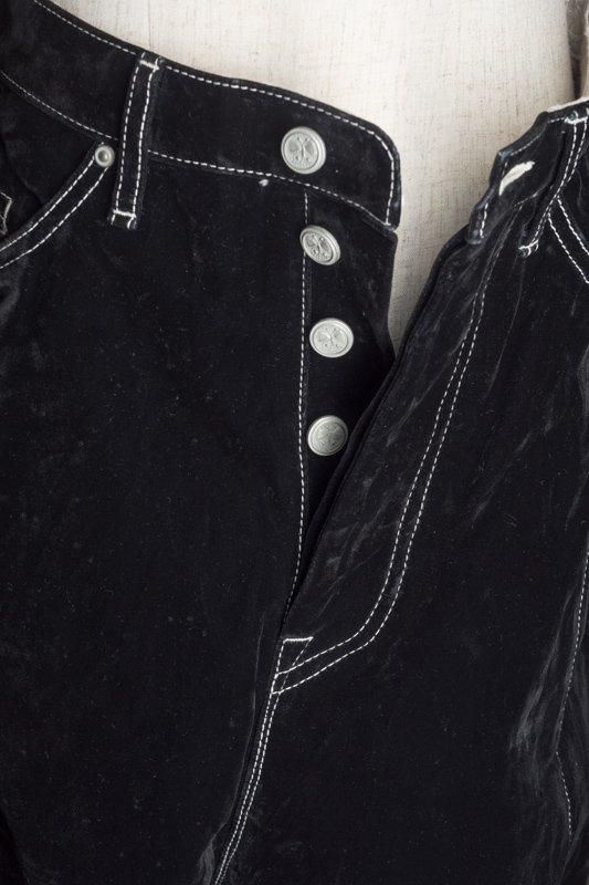 mina perhonen fete フロッキーtapered デニム - ミナペルホネン正規