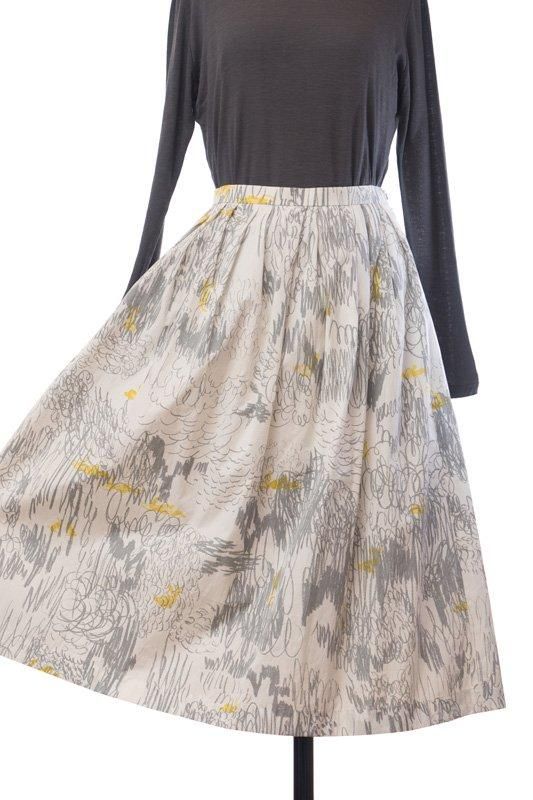 mina perhonen cache-cache タックスカート - ミナペルホネン正規取扱