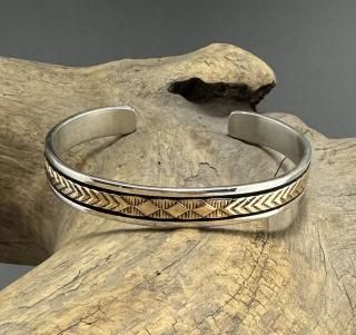 Navajo Ron Bedonie Silver Ring - 練馬のインディアンジュエリー