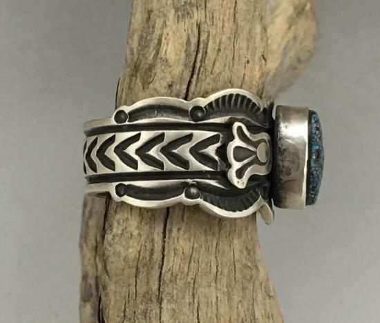 超希少! Navajo 故 Allen Kee バングル インディアンジュエリー 超希少