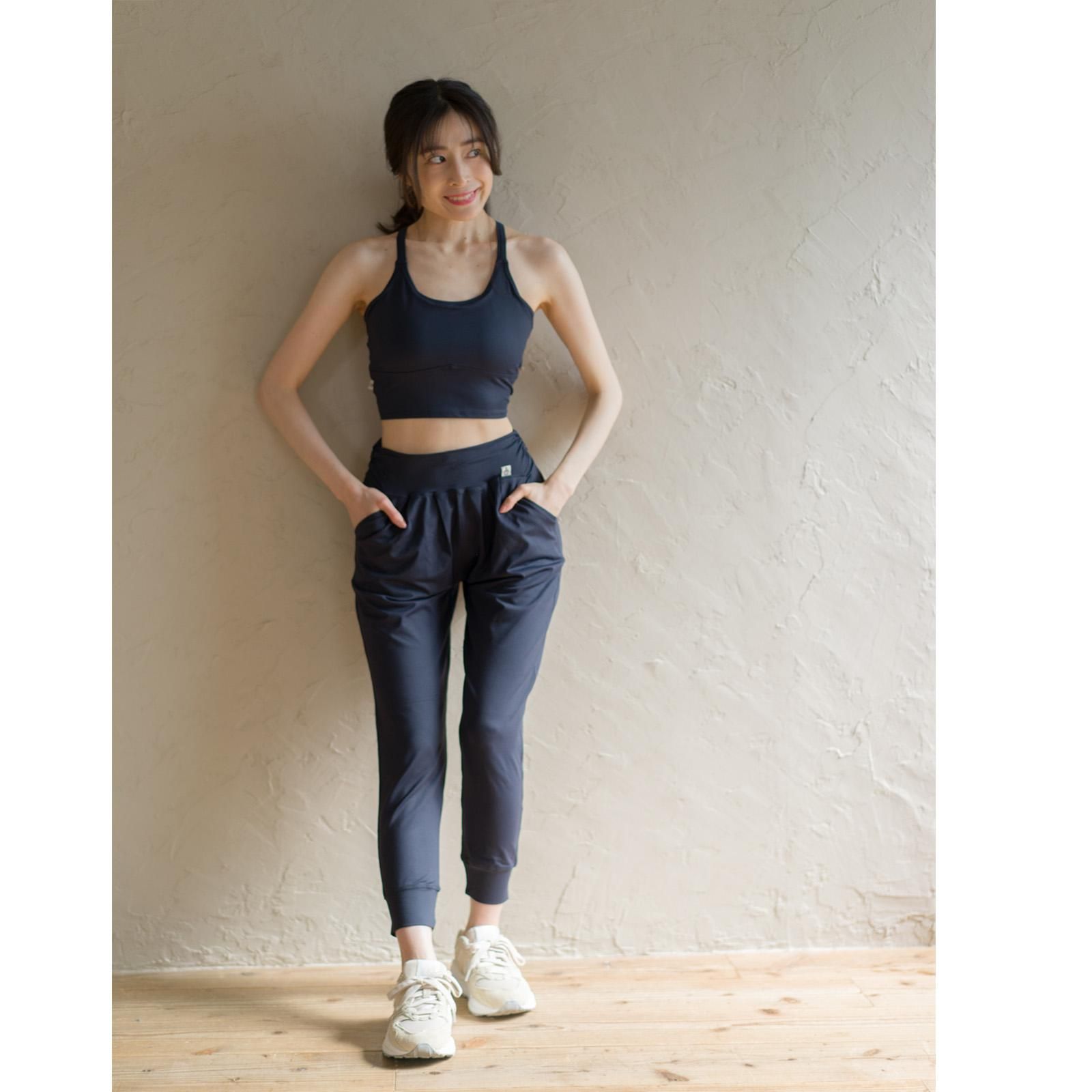 リラックスデイパンツ ブラック - ブラジリアンヨガパンツ・スポーツ