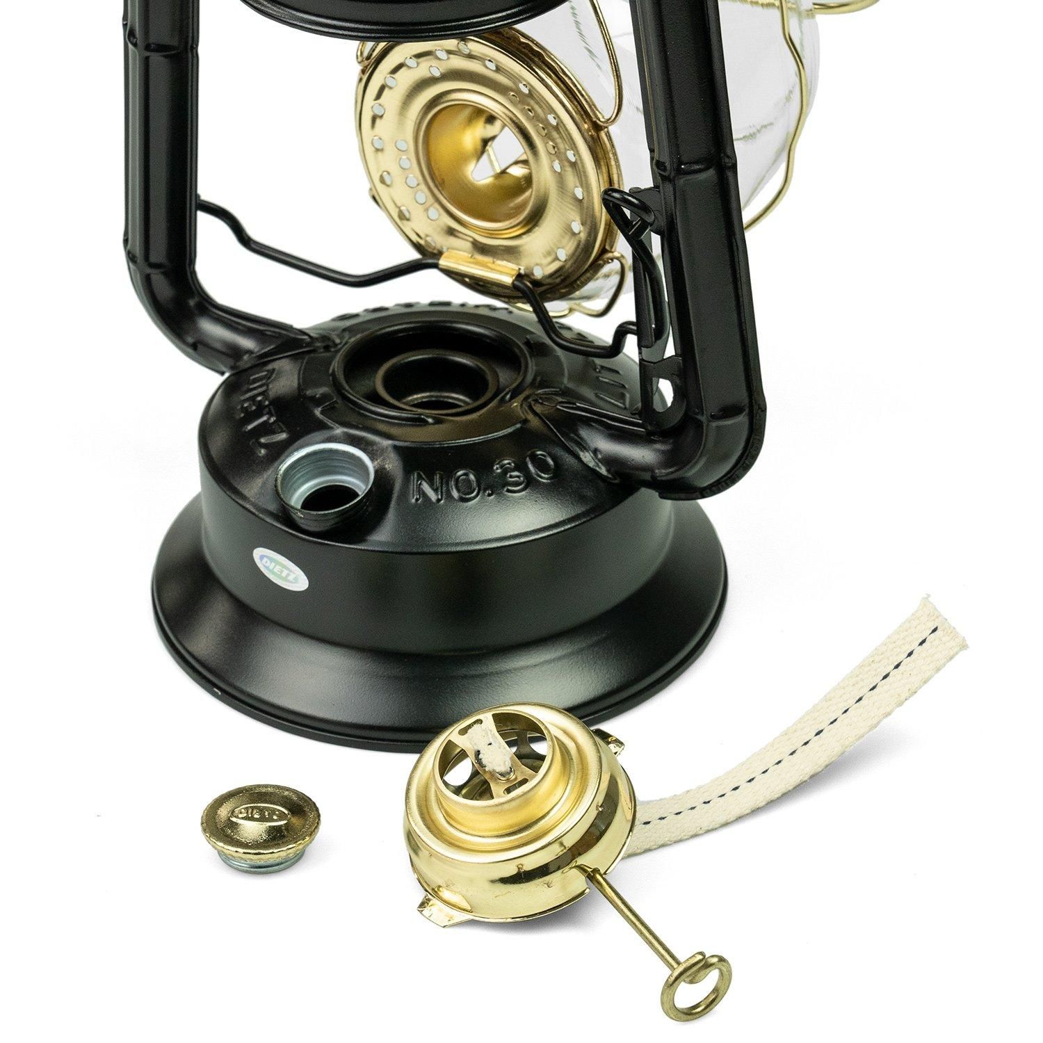 DIETZ ハリケーンランタン #D30（No.30）LITTLE WIZARD ブラック/ゴールド