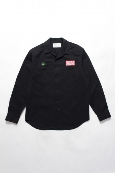 WACKO MARIA (ワコマリア) WORK SHIRT (ワークシャツ) BLACK
