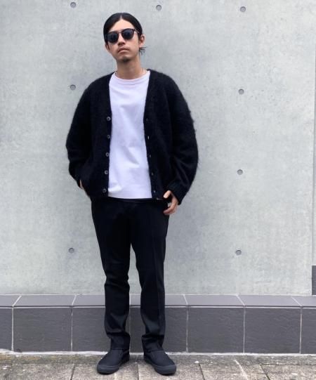 DELUXE (デラックス) SWEETJANE(モヘアカーディガン) BLACK