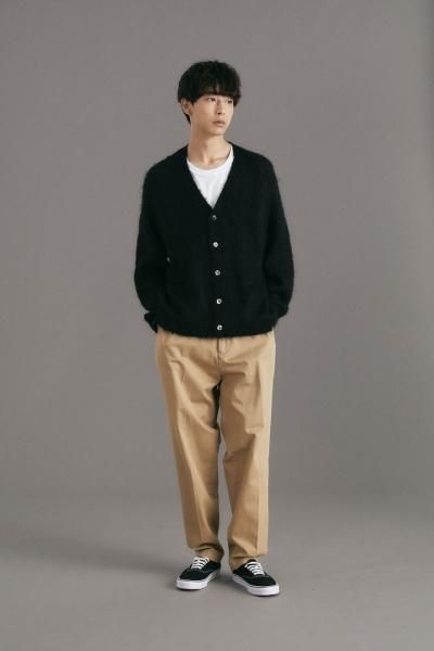 DELUXE (デラックス) SWEETJANE(モヘアカーディガン) BLACK