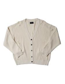 COOTIE (クーティー) Leather Braid Belt(レザーブレイドベルト) Silver