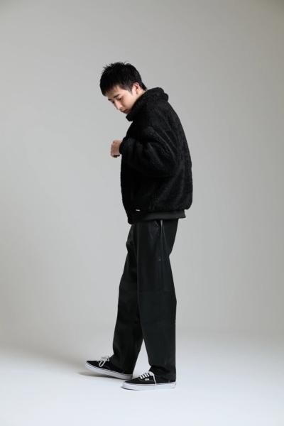 DELUXE (デラックス) NEACOLA(ボアジャケット) BLACK