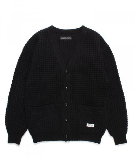 WACKO MARIA (ワコマリア) WAFFLE KNIT CARDIGAN(ワッフルニット