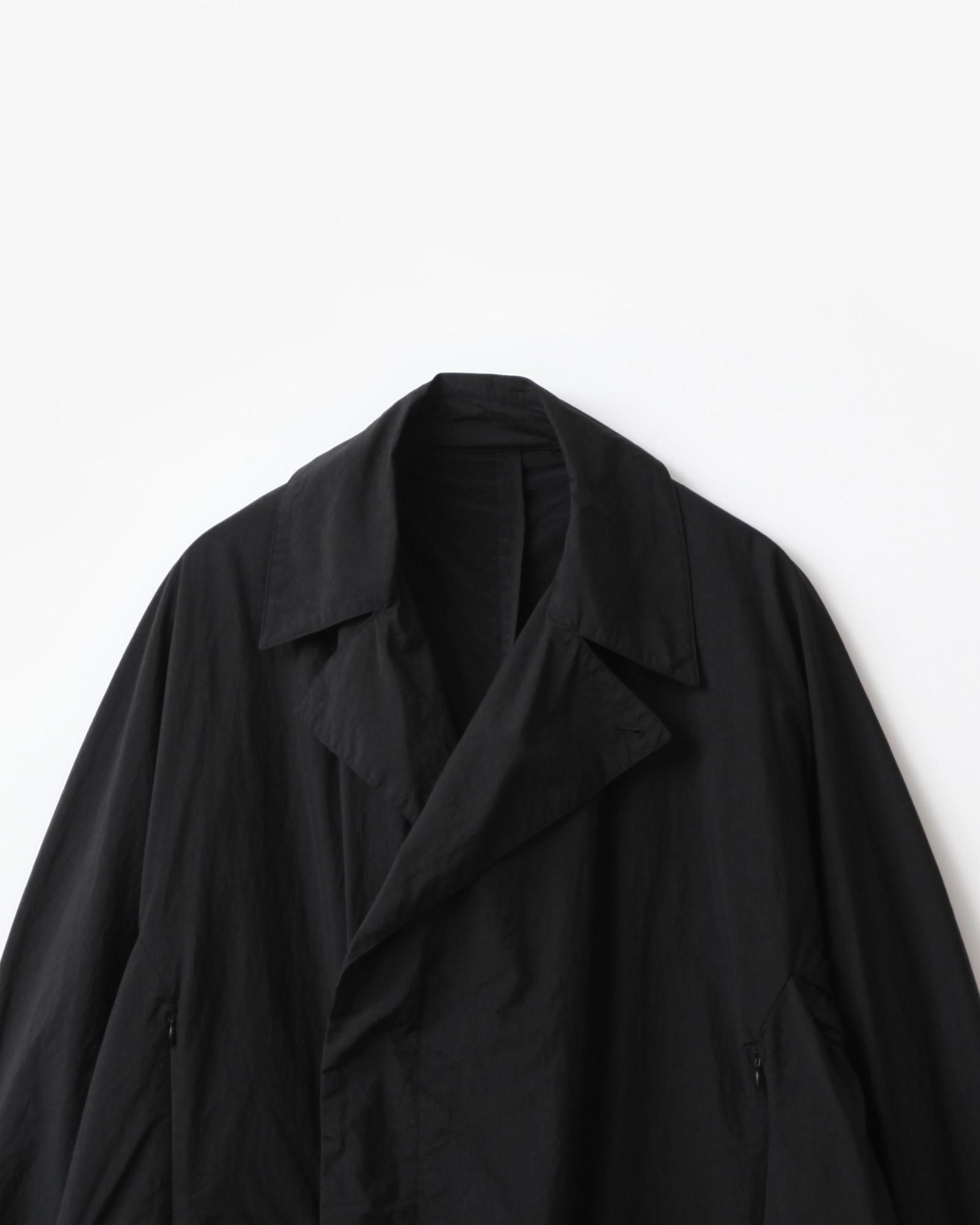 TEATORA DEVICE COAT PACKABLE #BLACK [TT-102-P]｜Silver and Gold