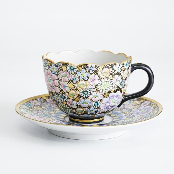 碗皿 色絵金襴花詰 / 高 聡文 ｜九谷焼の販売専門店 陶らいふ