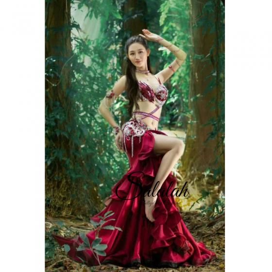 オリエンタルオーダー衣装 ブラ＆マーメイドフリルデザインスカート