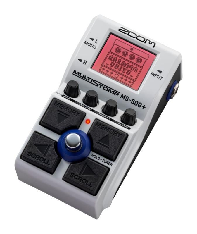 ZOOM ズーム Multi Stomp MS-50G+ エフェクター(マルチエフェクター