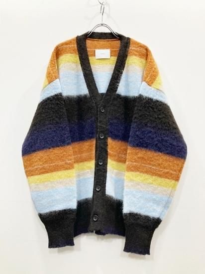 stein（シュタイン）2023SS 23SS COLOR COMBINATION MOHAIR CARDIGAN
