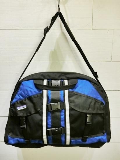 Dead Stock】patagonia Lotus Design Remade PFD Duffel Bag Blue