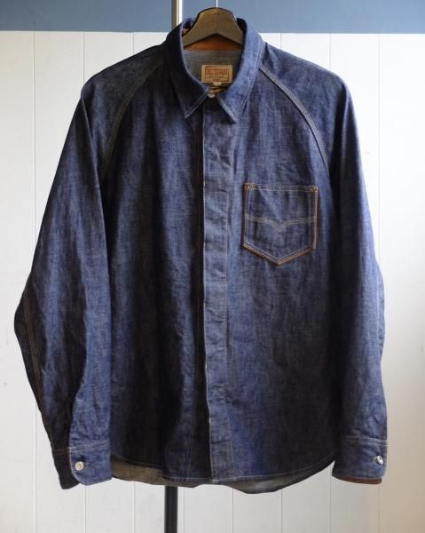 DELUXEWARE/デラックスウエア 7640『 40's DENIM SHIRT/ 40s デニム