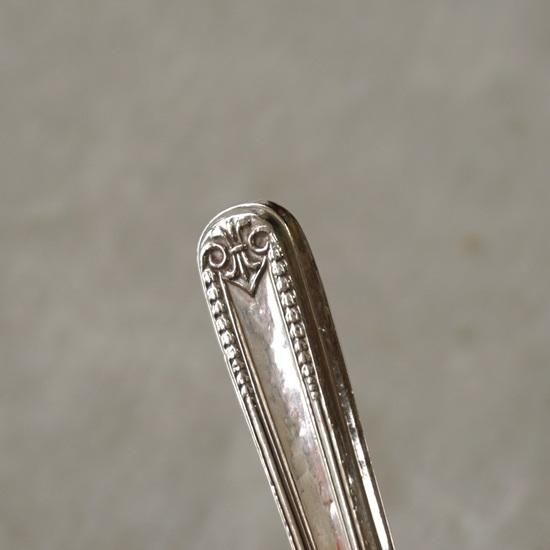 イギリス アンティーク カトラリー バターナイフ ティーナイフ 純銀