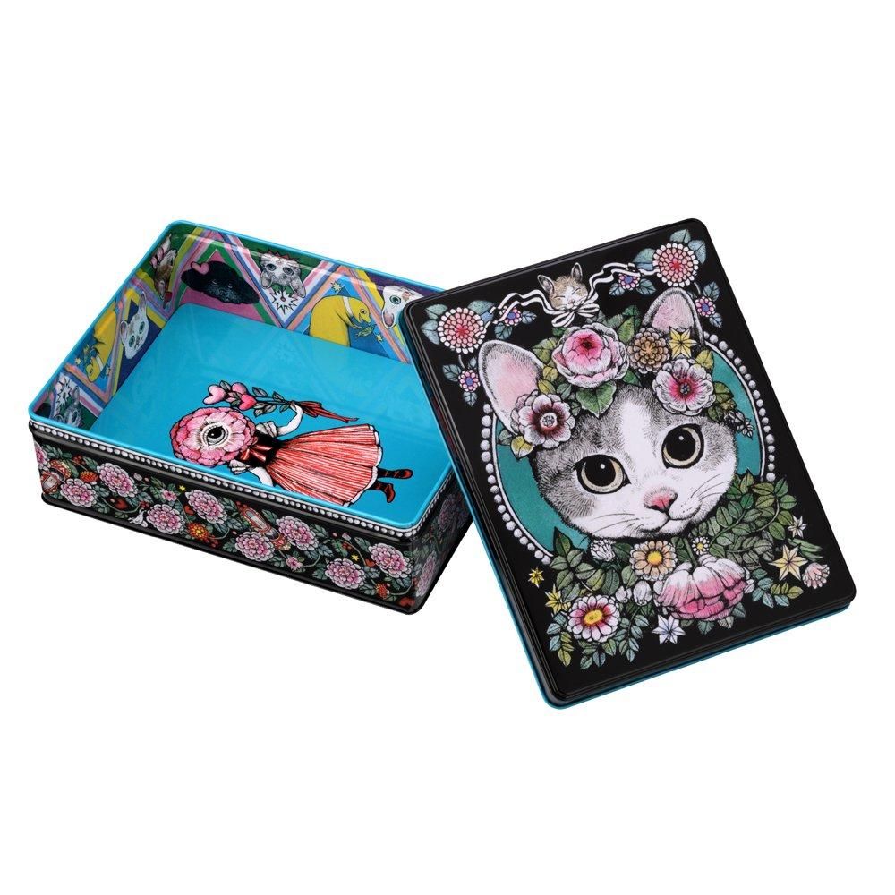 完売】ヒグチユウコ 角缶 YH-TB8 おひめさまBOちゃん