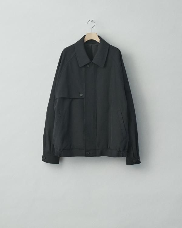 stein(シュタイン)/OVERSIZED HARRINGTON ZIP JACKET/Black 通販