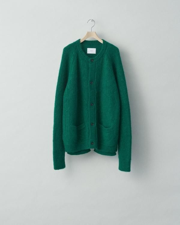 stein(シュタイン)/KID MOHAIR CARDIGAN/Green 通販 取り扱い-CONCRETE